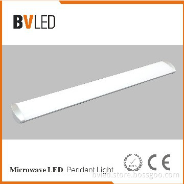 suspended light with sensor